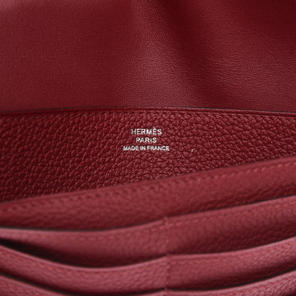 Hermes Togo Dogon Recto Verso Wallet Rubis 7 of 8