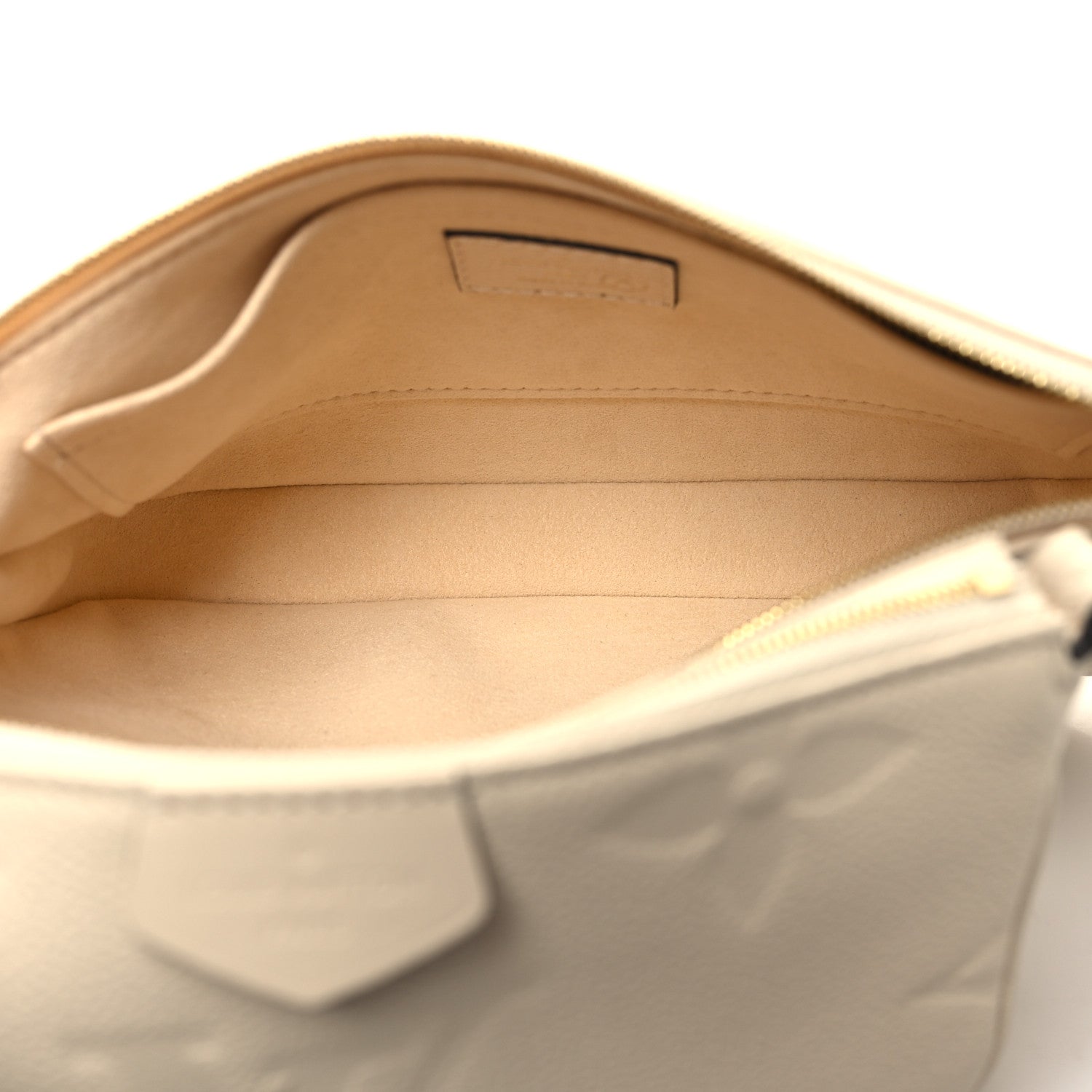 Louis Vuitton Empreinte Monogram Giant Multi Pochette Accessories Cream 5 of 11