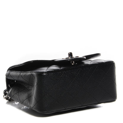 Chanel Caviar Quilted Mini Square Flap Black 4 of 8