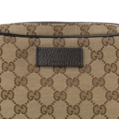 Gucci Monogram Belt Bag Dark Brown 8 of 12