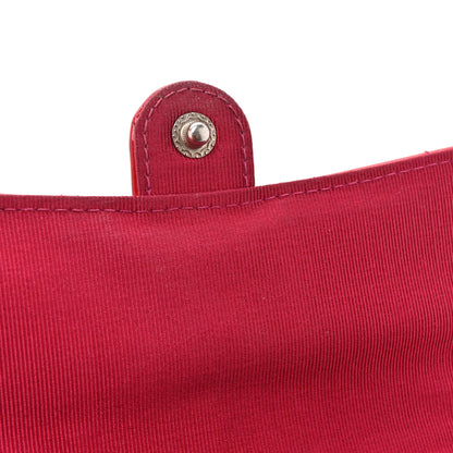 Chanel Patent Square Quilted Extra Mini Convertible Flap Belt Bag Red 11 of 14