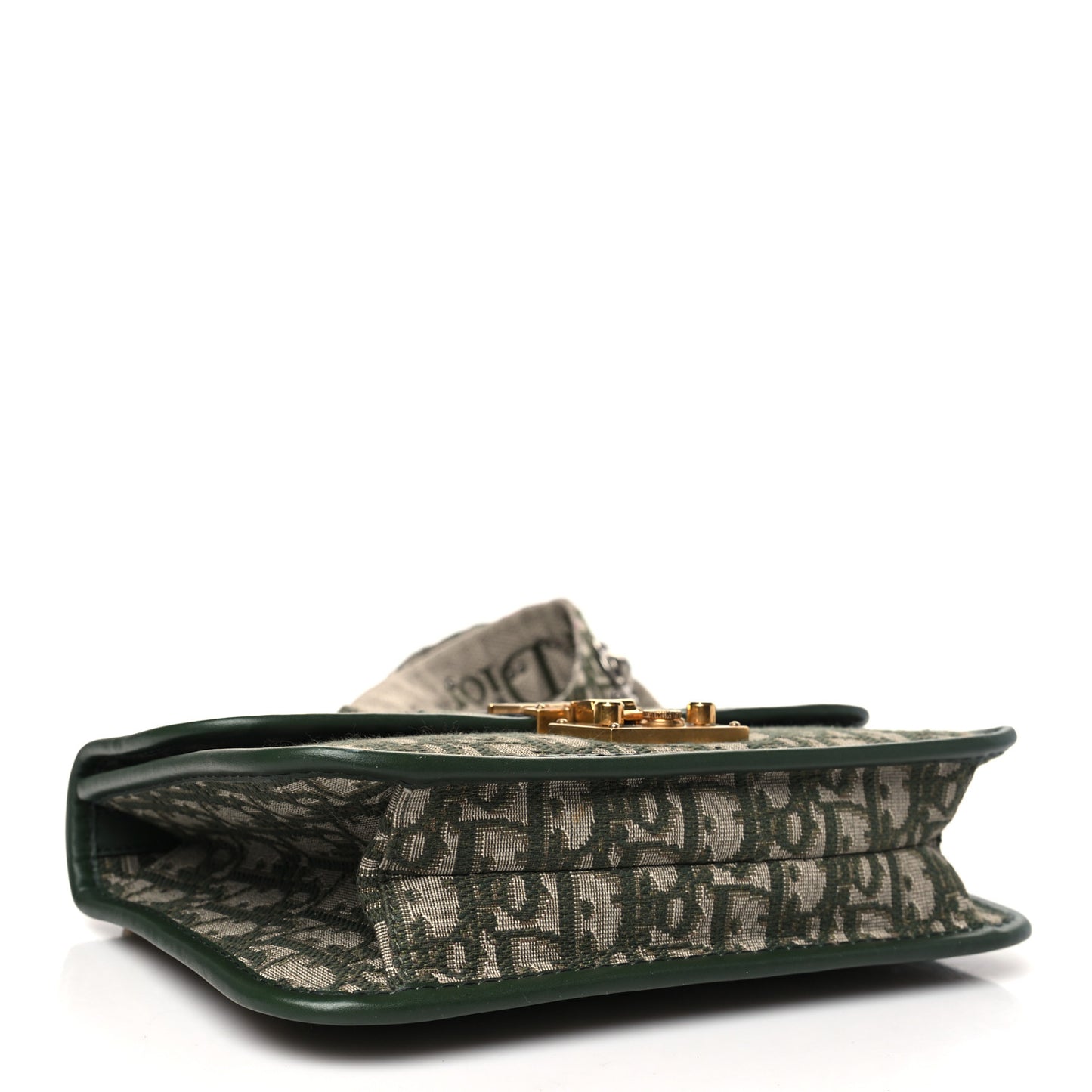 Oblique DiorAddict Flap Bag Green