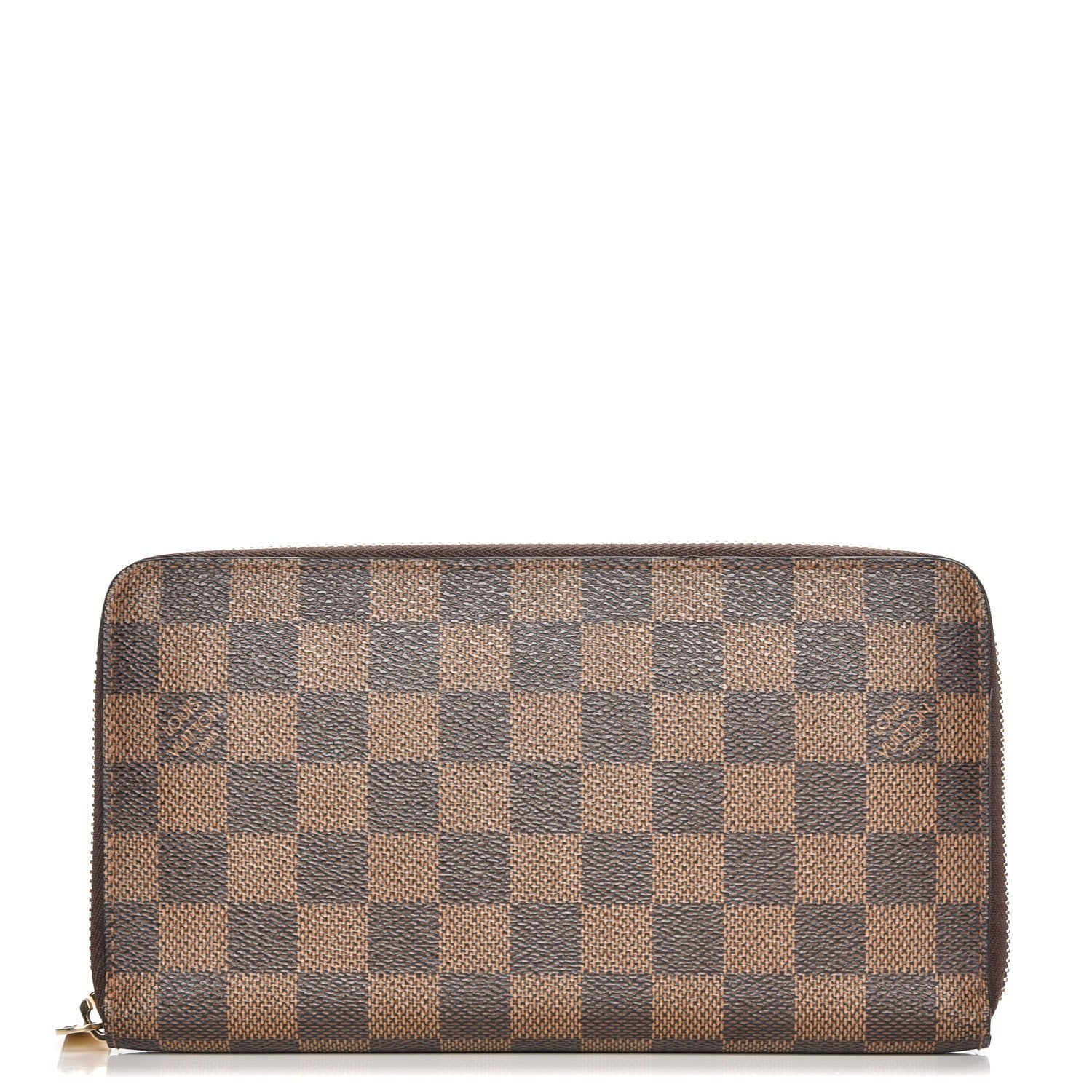 Louis Vuitton Damier Ebene Zippy Organizer Wallet 1 of 8