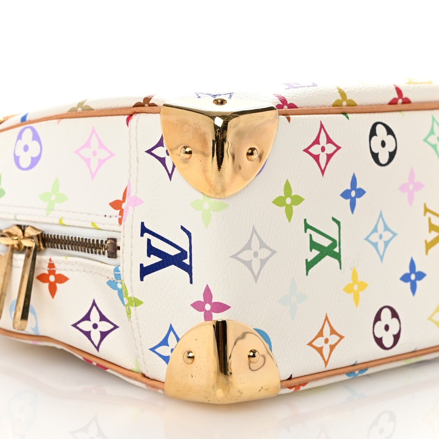 Louis Vuitton Monogram Multicolor Trouville White 8 of 10