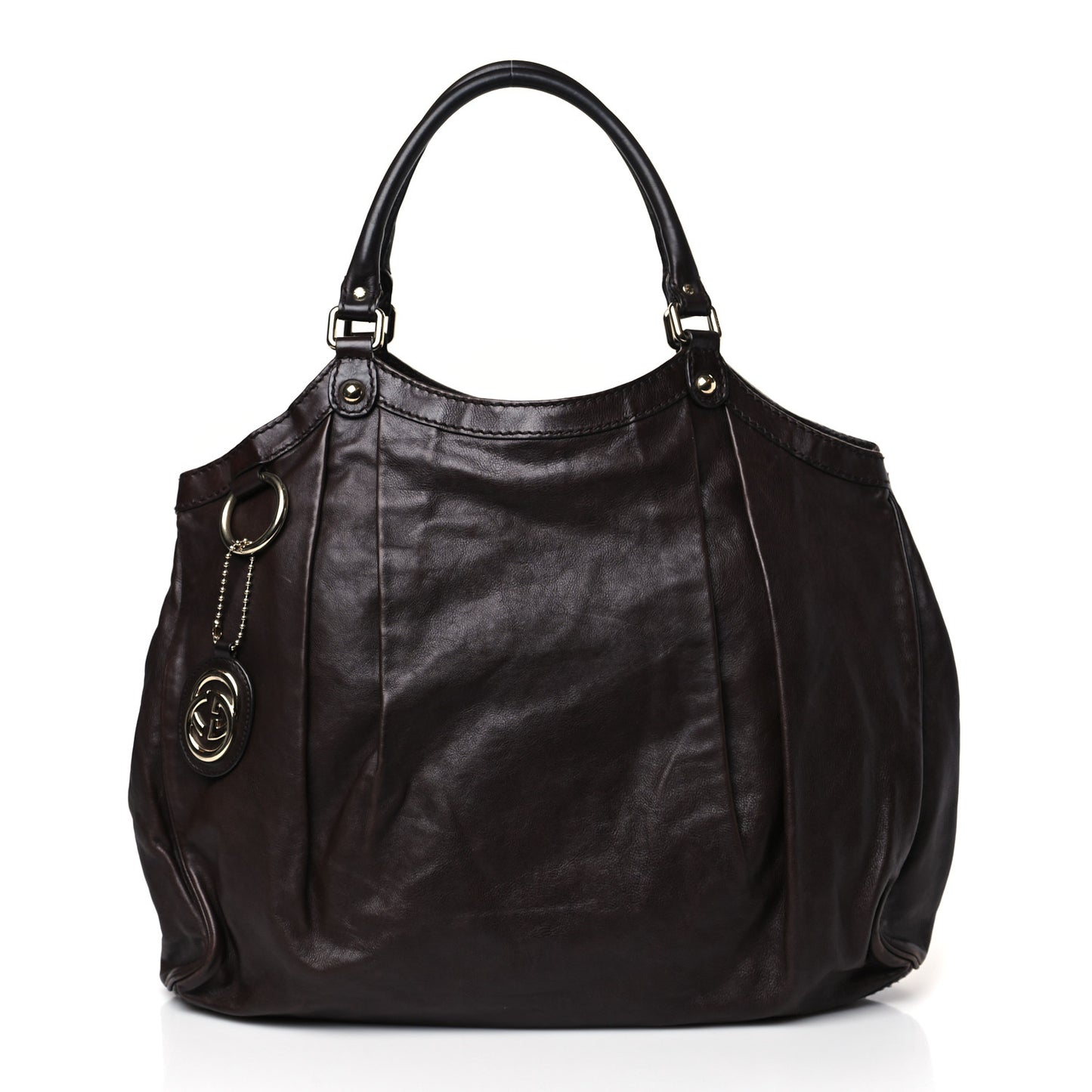 Calfskin Large Sukey Tote Brown