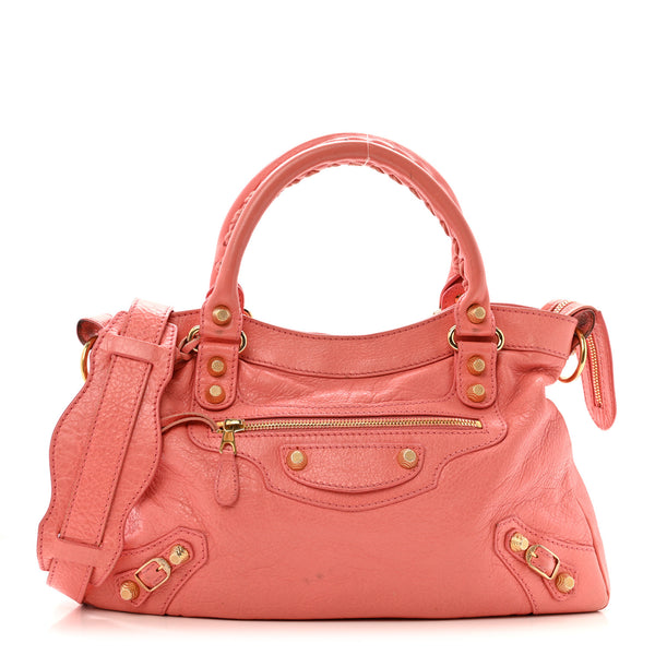 Balenciaga Agneau Giant 12 Gold Hardware First Rose Jaipur 1856064