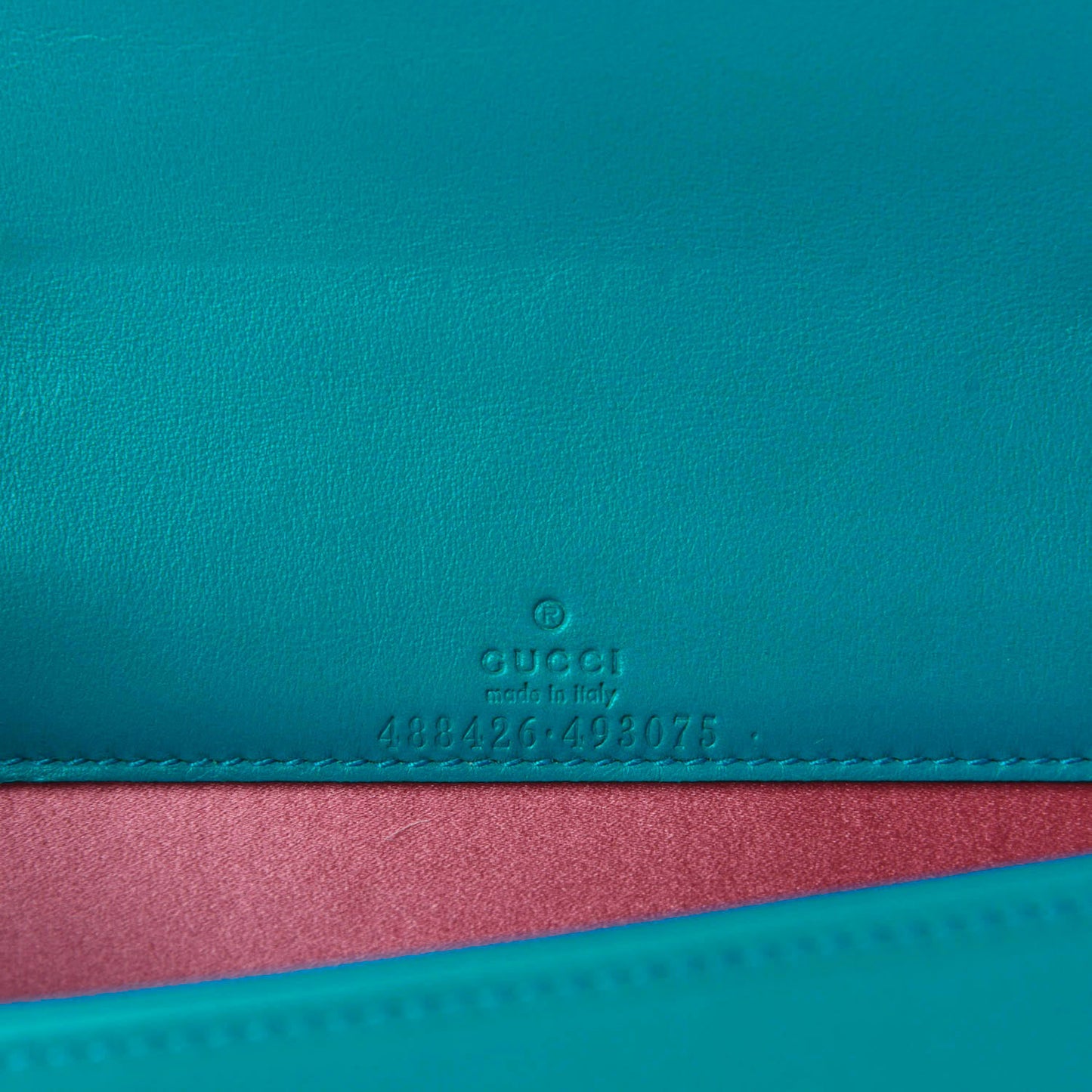 Velvet Matelasse GG Marmont Mini Bag Pavone Cyan