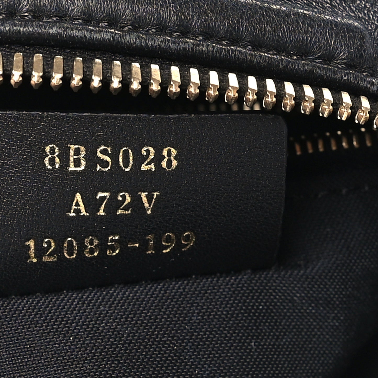 Nappa FF 1974 Embossed Mini Boston Black