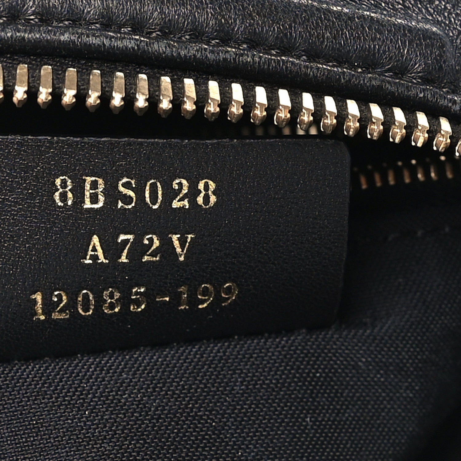 Fendi Nappa FF 1974 Embossed Mini Boston Black 7 of 9