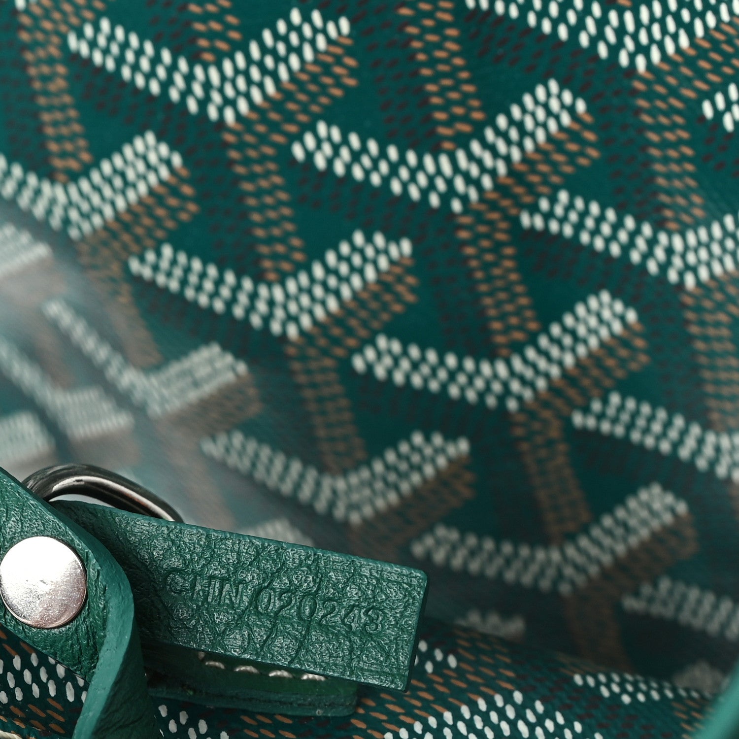 Goyard Goyardine Saint Louis GM Green 8 of 11