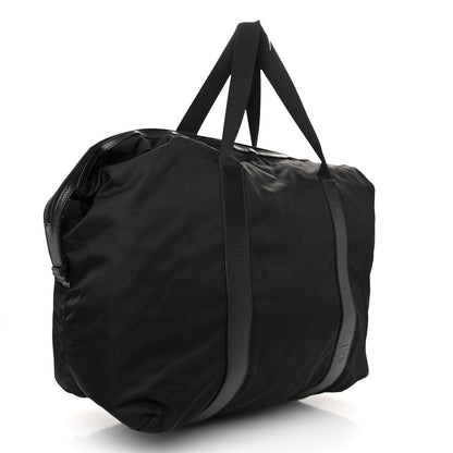 Prada Tessuto Nylon Saffiano Carry On Travel Bag Black 3 of 13