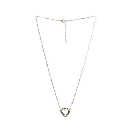 Cartier 18K Pink Yellow White Gold Trinity Heart Necklace 3 of 5