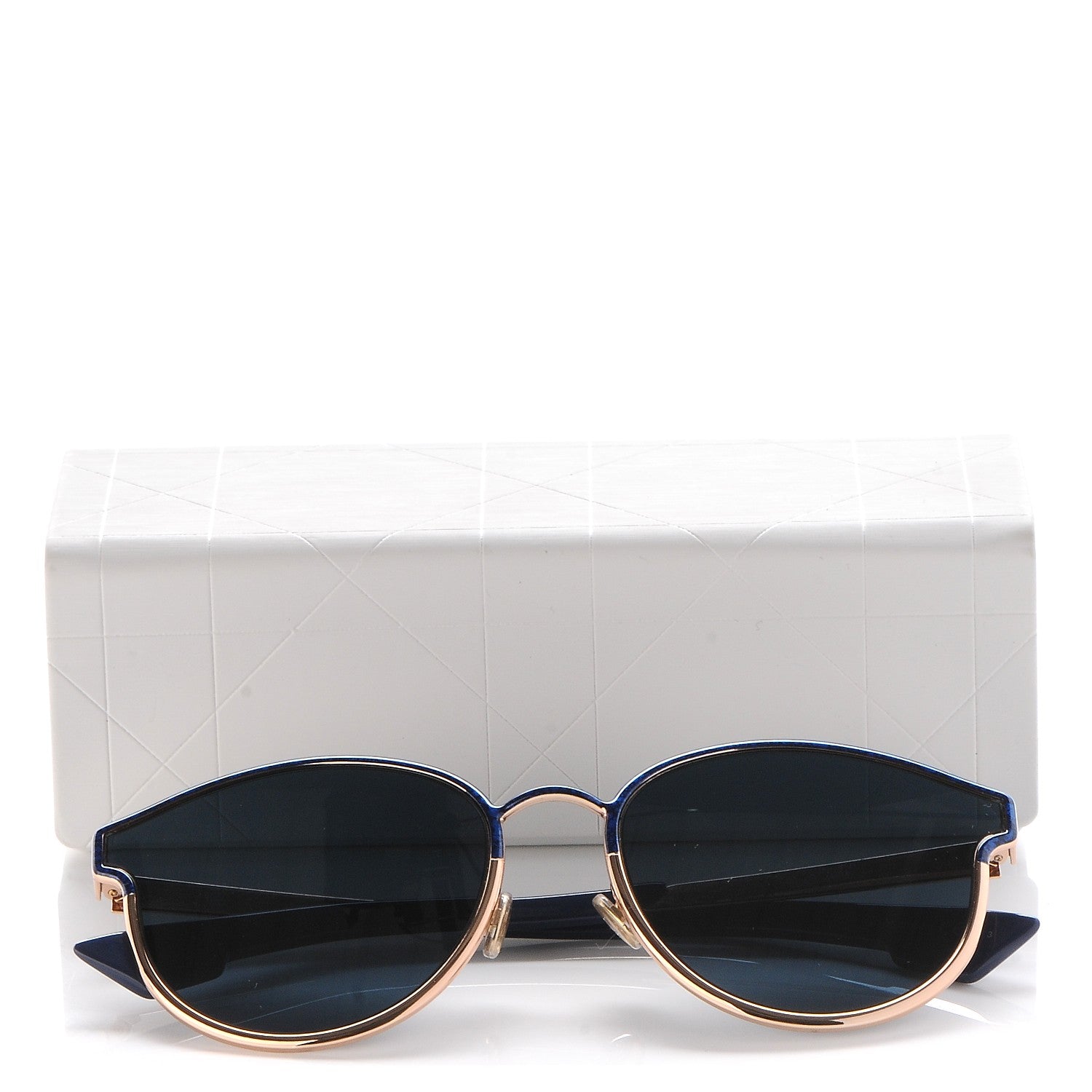 Christian Dior Symmetric Sunglasses Blue 8 of 9