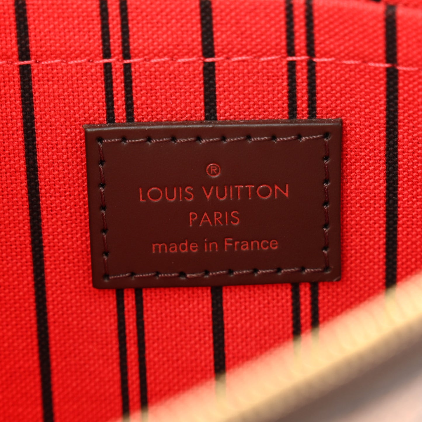 Damier Ebene Neverfull MM GM Pochette