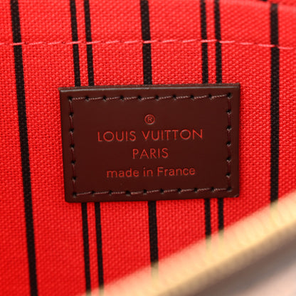 Louis Vuitton Damier Ebene Neverfull MM GM Pochette 6 of 9