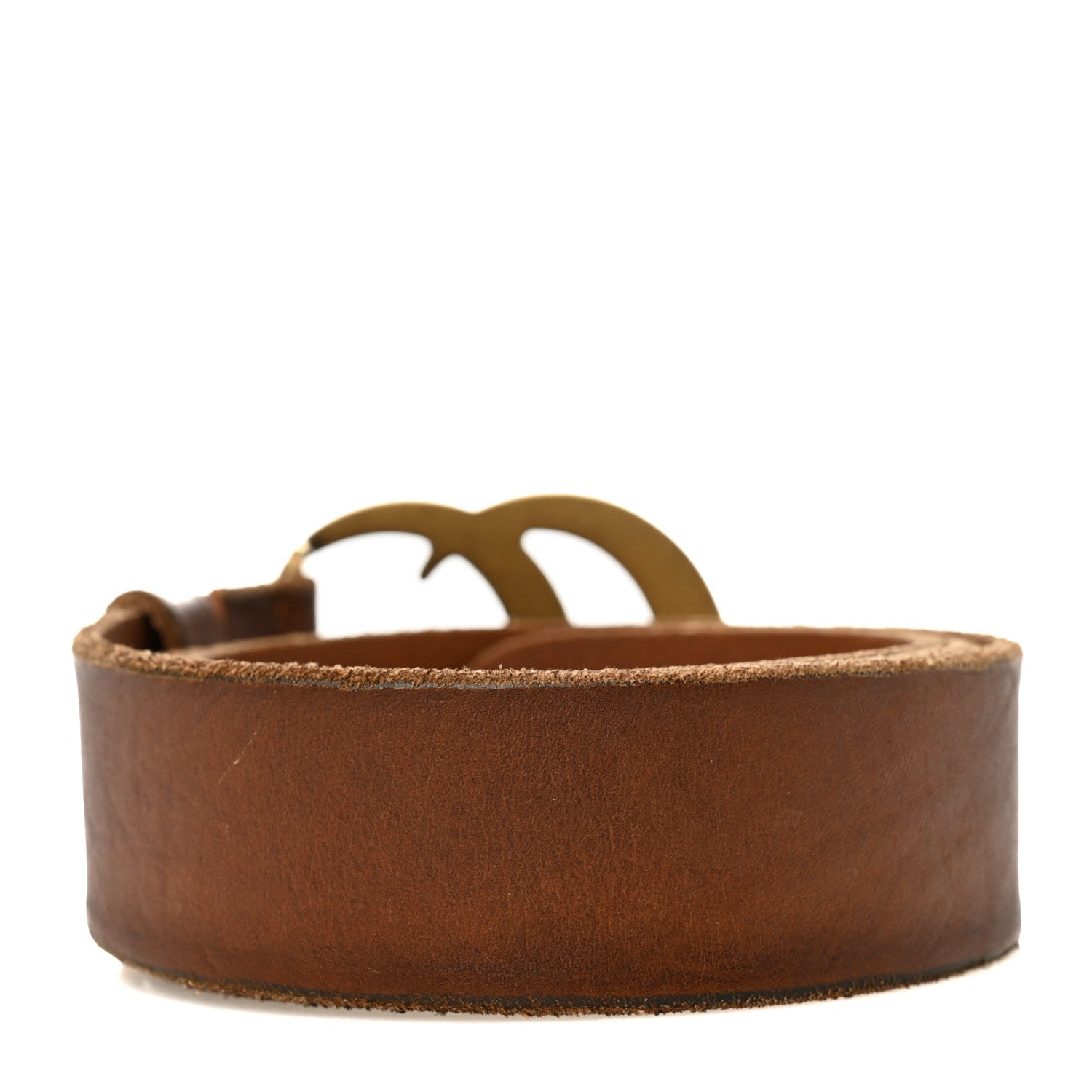 Gucci Faded Calfskin Double G 40mm Belt 85 34 Cuir 2 of 5