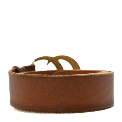 Gucci Faded Calfskin Double G 40mm Belt 85 34 Cuir 2 of 5