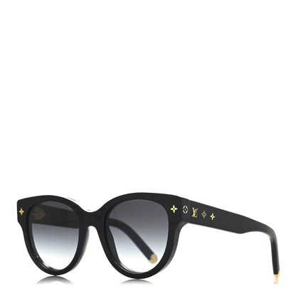 Louis Vuitton Acetate My Monogram Square Sunglasses Z1526W Black 1 of 6