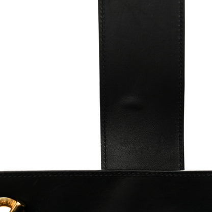 Saint Laurent Soft Calfskin Monogram Cassandre Shopper Black 15 of 23