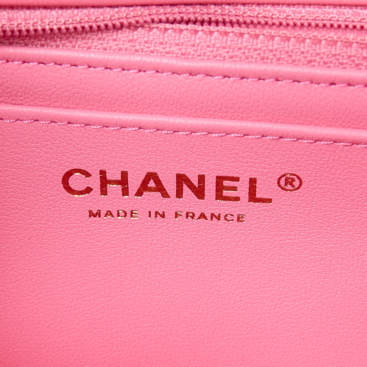 Chanel Tweed Quilted Mini Rectangular Flap Orange Pink Ecru 6 of 12