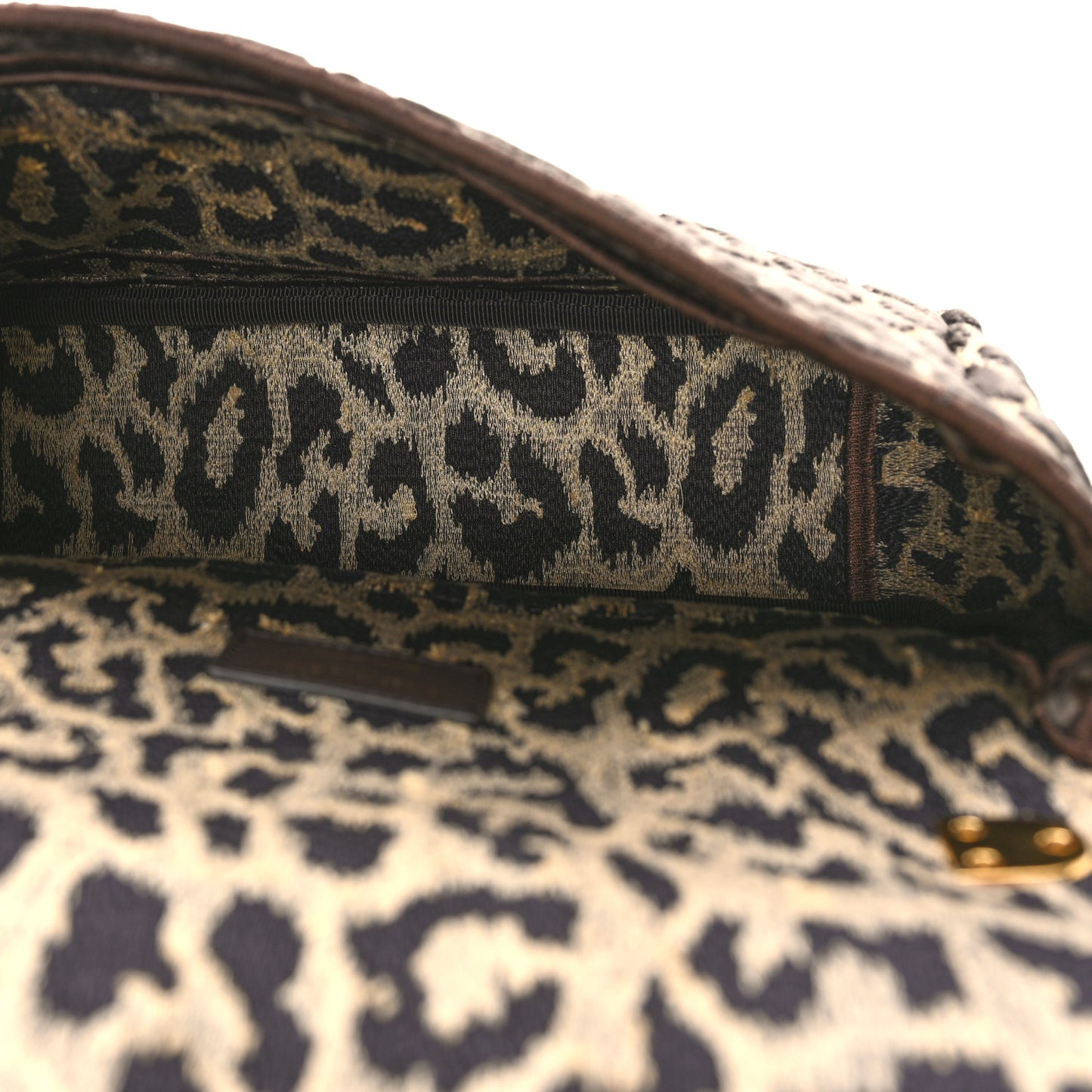 Velvet Mizza Embroidered Medium Caro Bag Beige