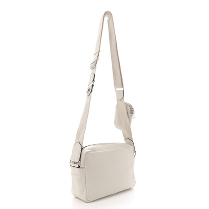 Prada Vitello Daino Crossbody White 3 of 11