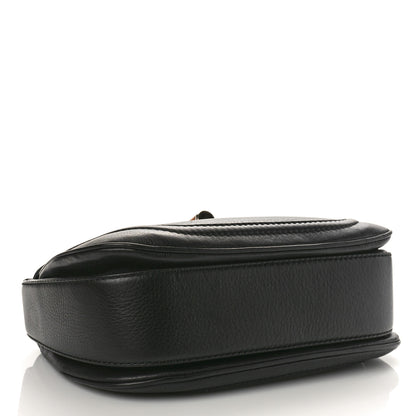Gucci Calfskin Medium New Bamboo Top Handle Bag Black 4 of 8