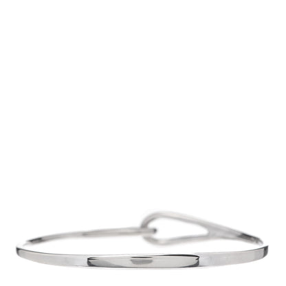 Tiffany Sterling Silver Interlocking Loops Bangle Bracelet 3 of 4