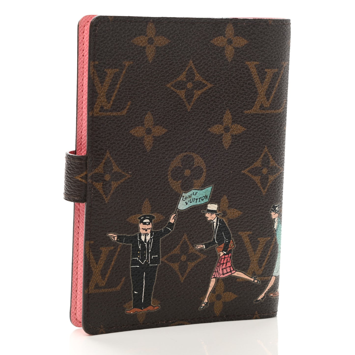 Monogram Illustre Small Ring Agenda Rose
