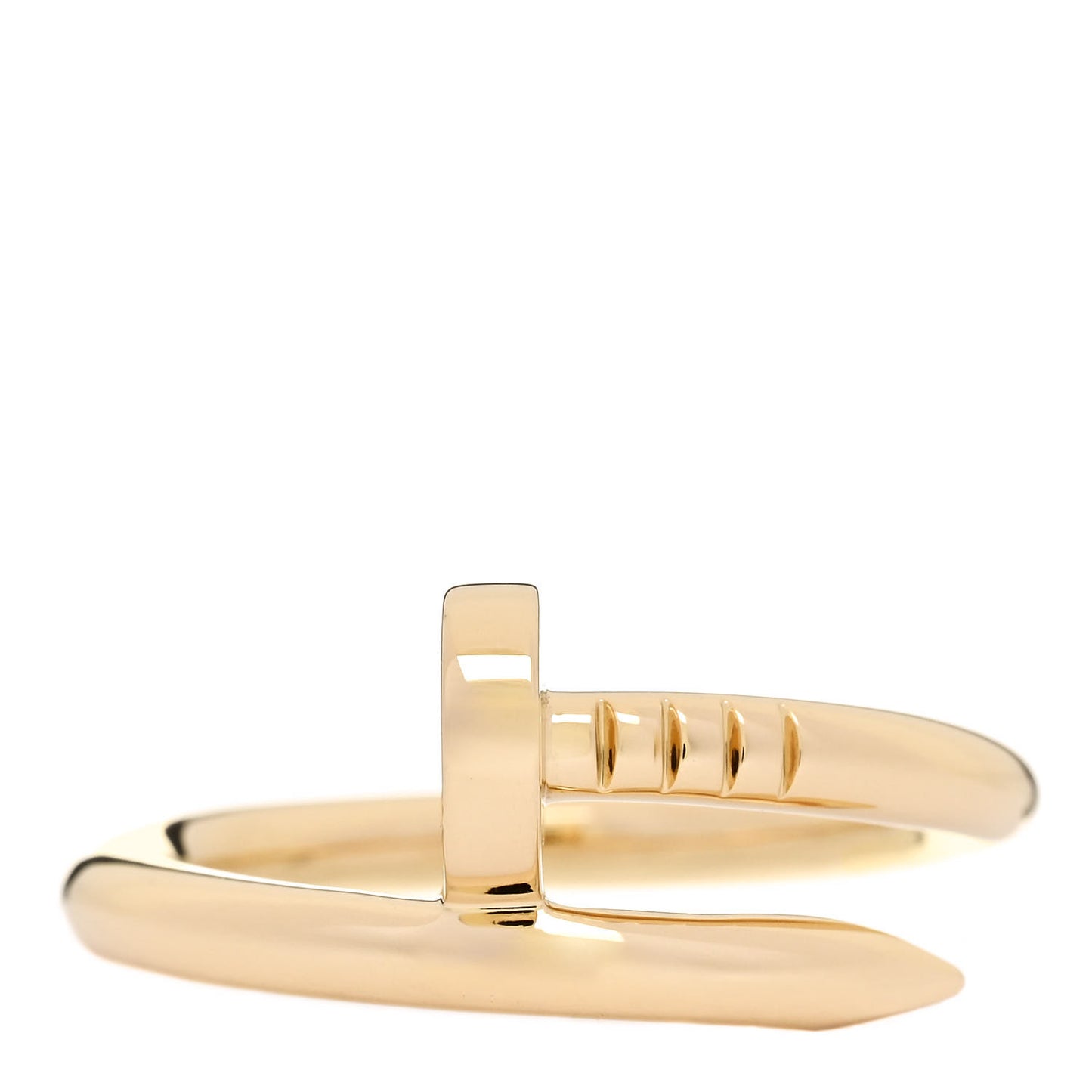 18K Yellow Gold Juste Un Clou Ring 56 7.5