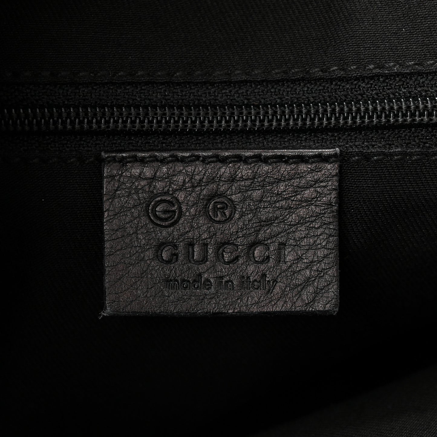 Guccissima Suede Charmy Boston Black