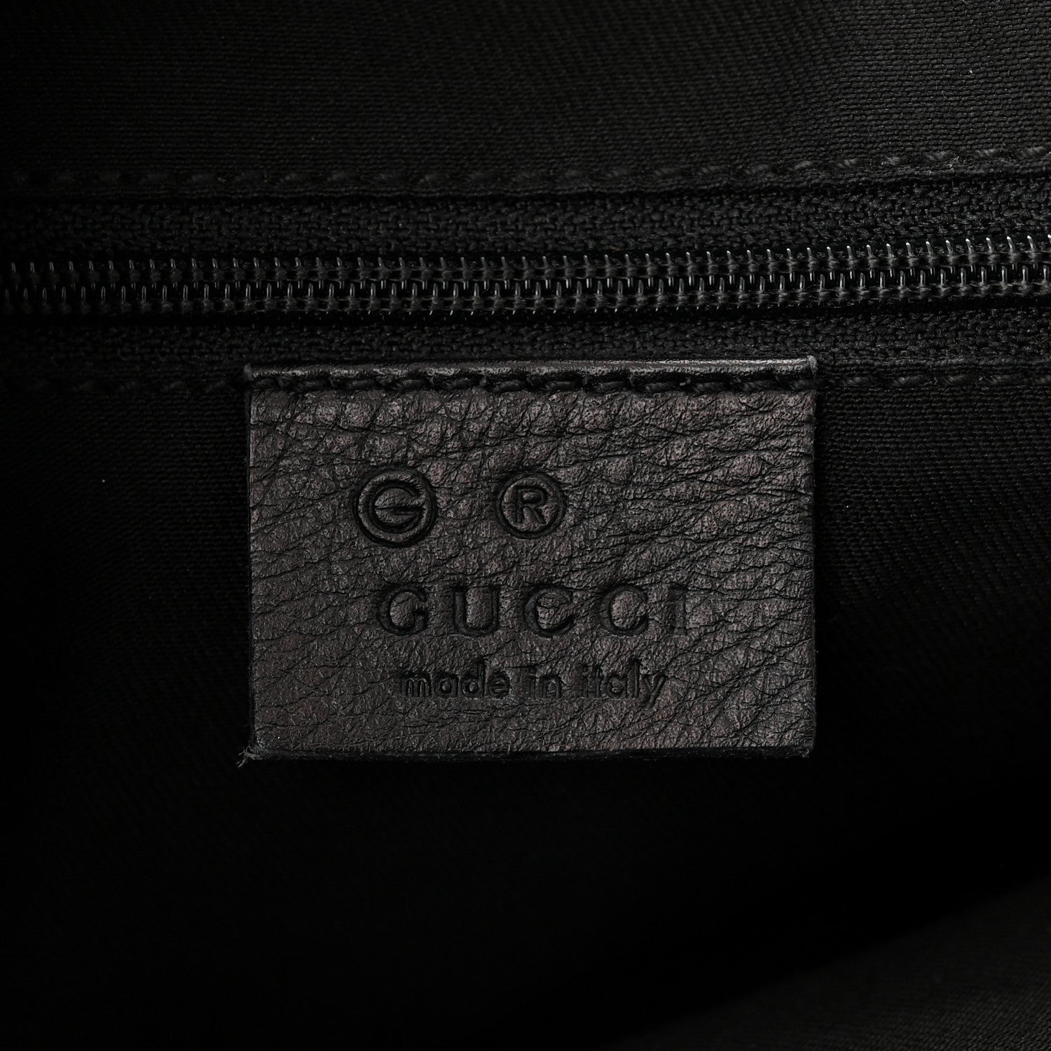 Gucci Guccissima Suede Charmy Boston Black 6 of 10