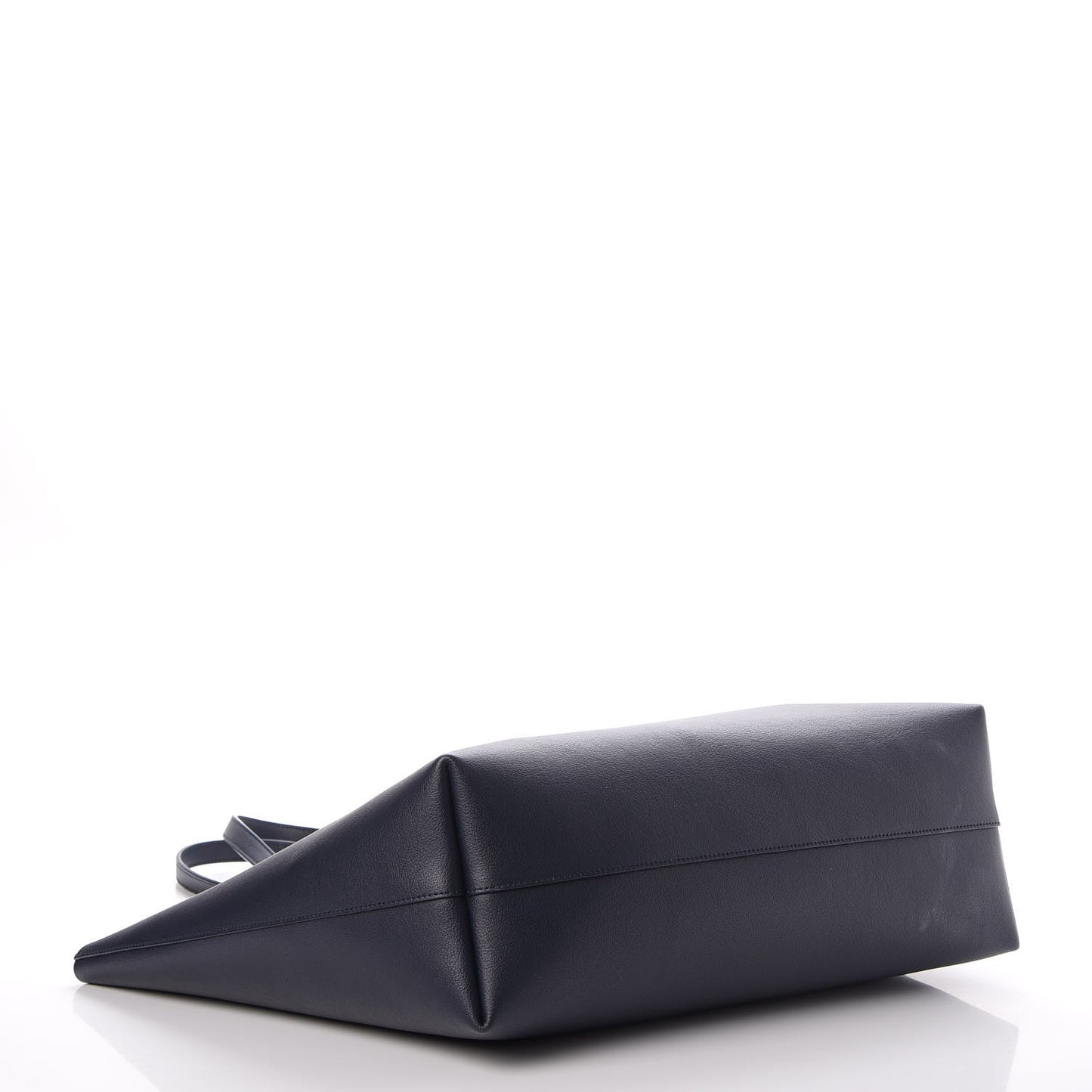 Calfskin Large Shopping Tote Deep Marine