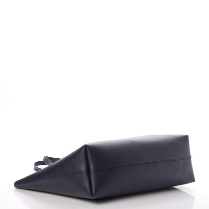 Saint Laurent Calfskin Large Shopping Tote Deep Marine 5 of 10