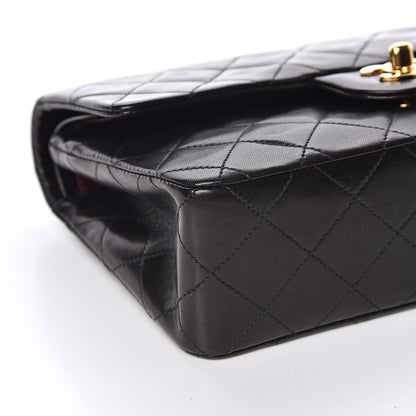Chanel Lambskin Quilted Small Double Flap Black 9 of 12