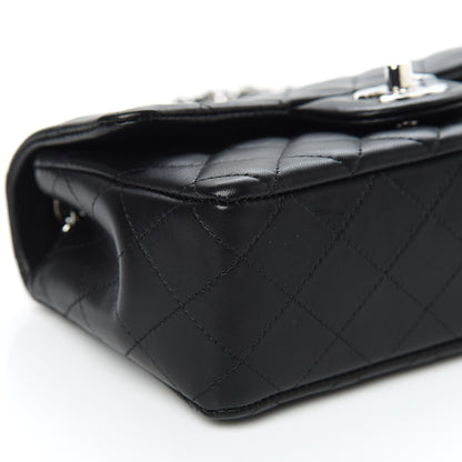 Chanel Lambskin Quilted Mini Rectangular Flap Black 8 of 10