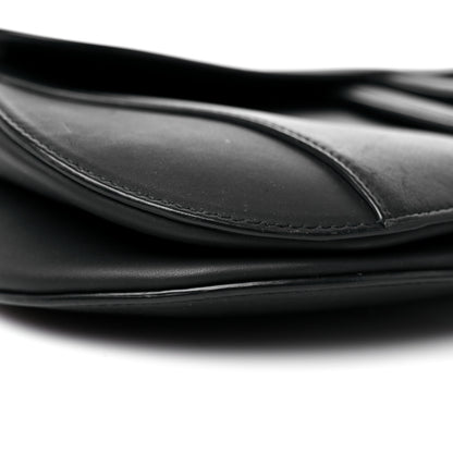 Christian Dior Ultra Matte Calfskin Saddle Bag Black 8 of 16