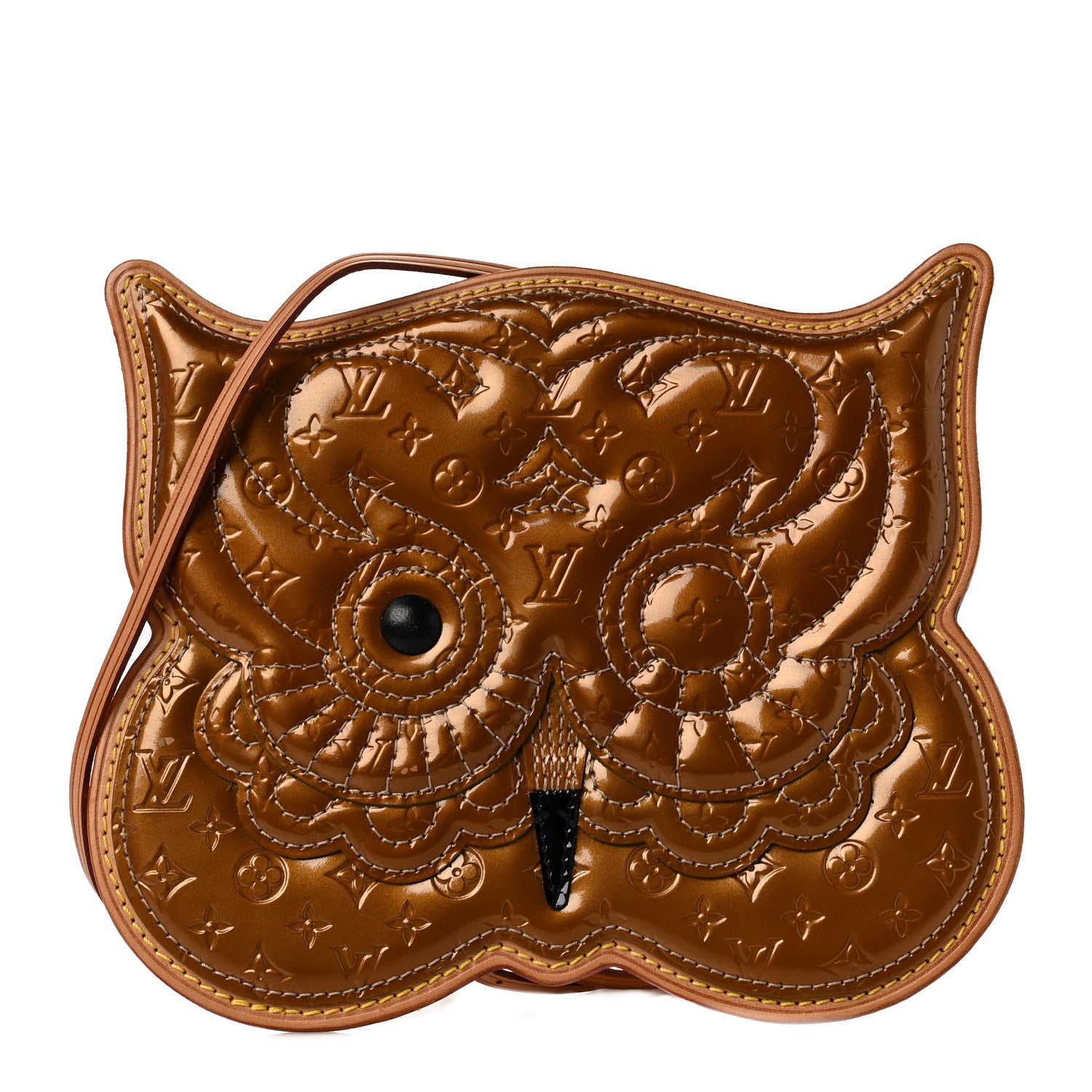 Louis Vuitton Vernis Conte de Fees Owl Bronze 1 of 7