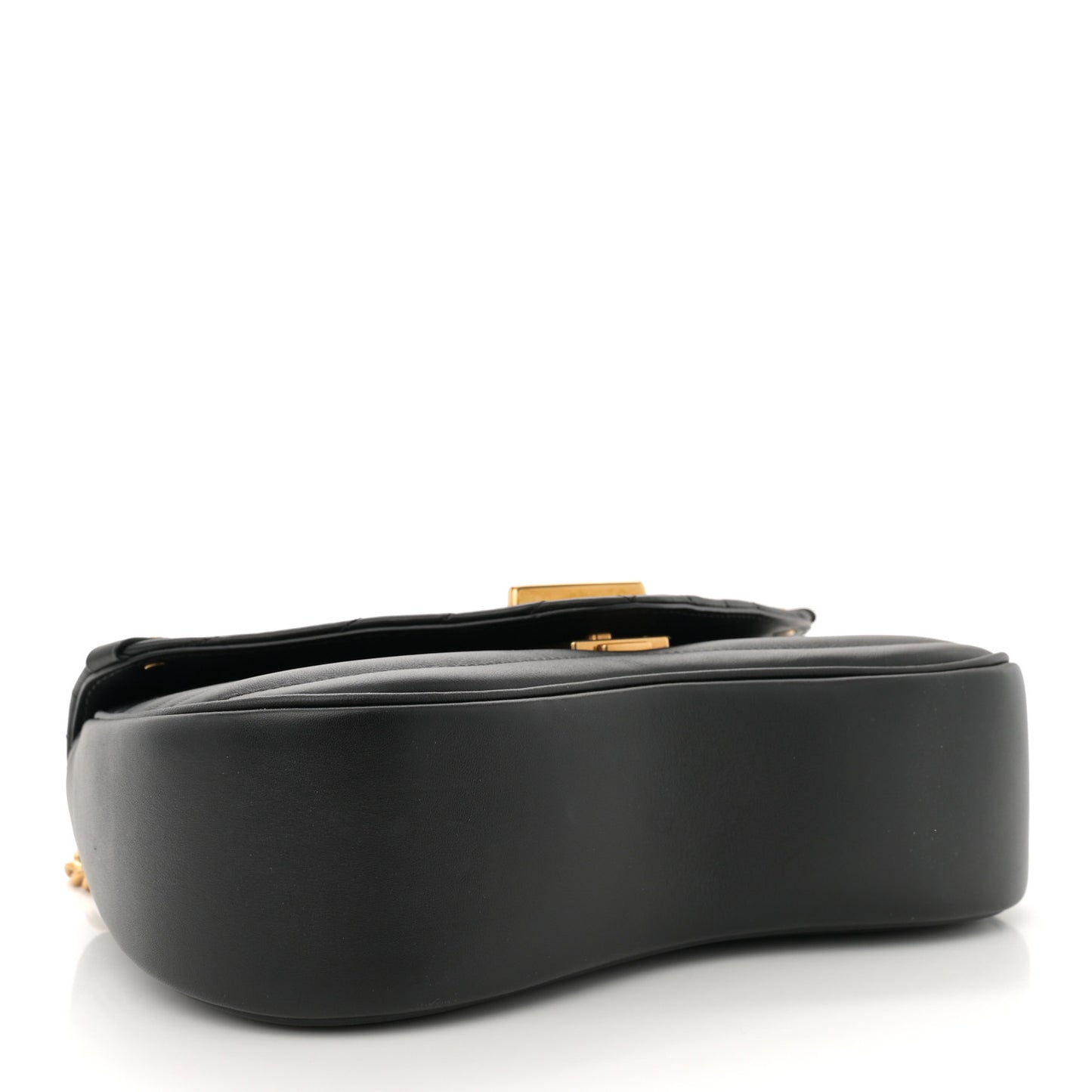 Calfskin New Wave Chain PM Black