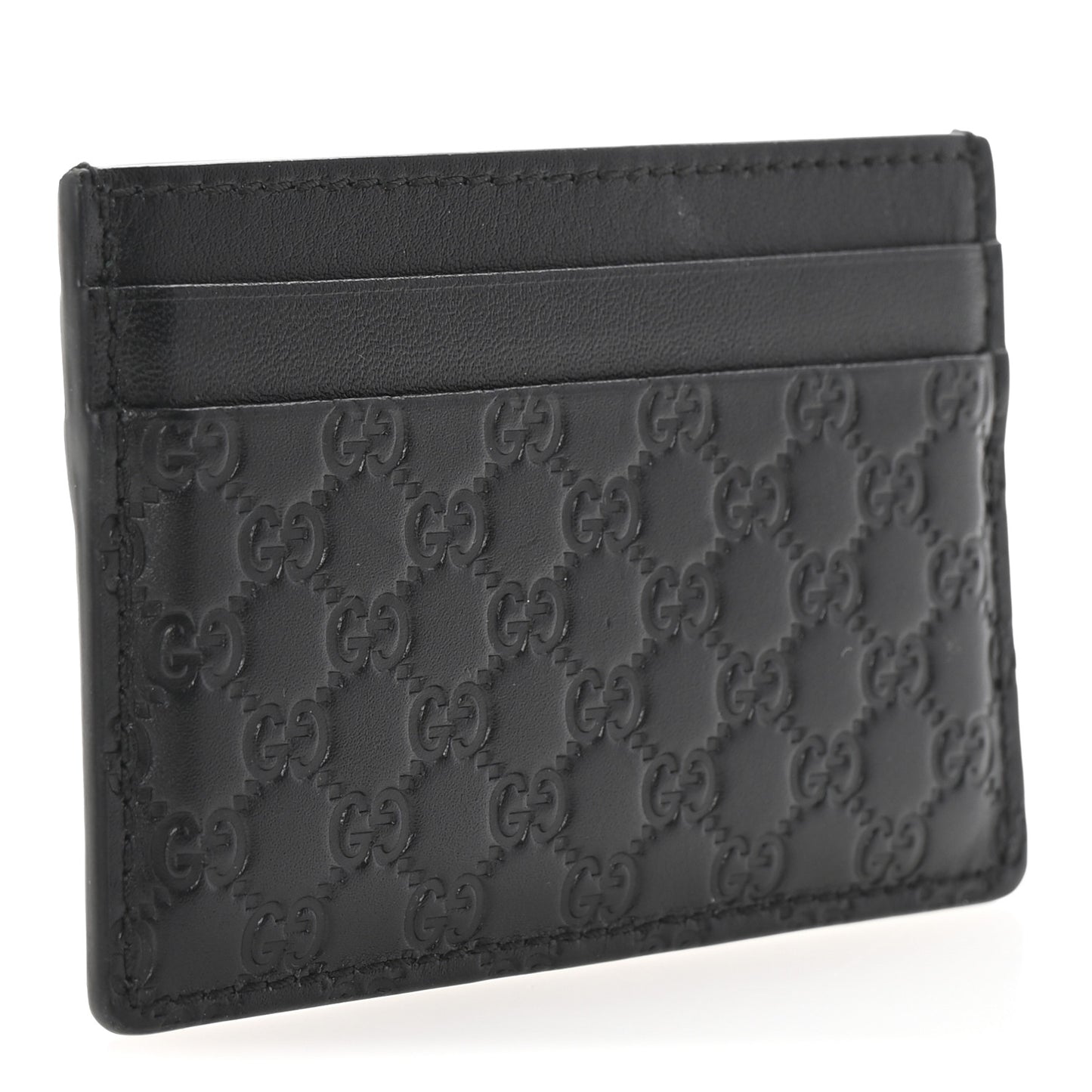 Microguccissima Card Holder Black