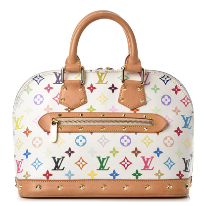Louis Vuitton Monogram Multicolor Alma White 1 of 14