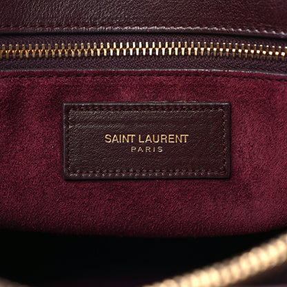 Saint Laurent Calfskin Small Sac De Jour Amarena 6 of 8