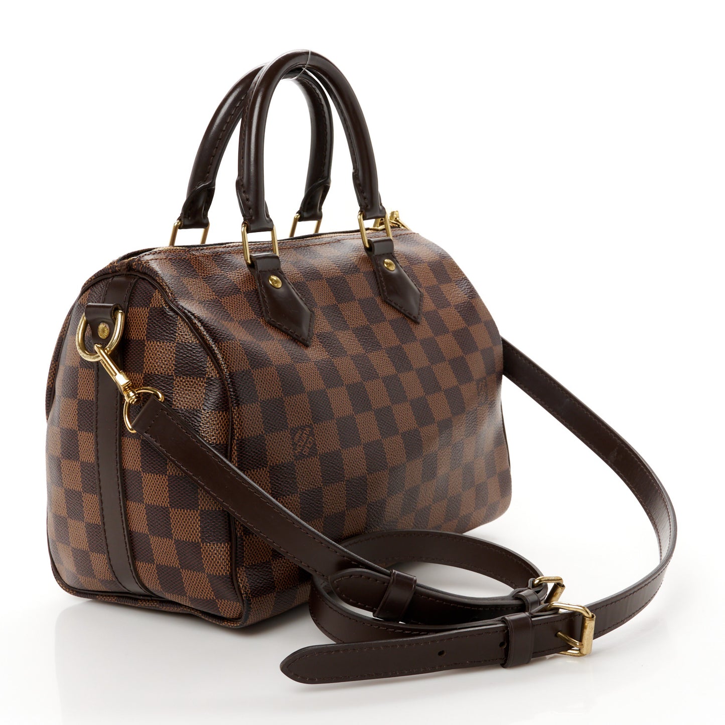 Damier Ebene Speedy Bandouliere 25