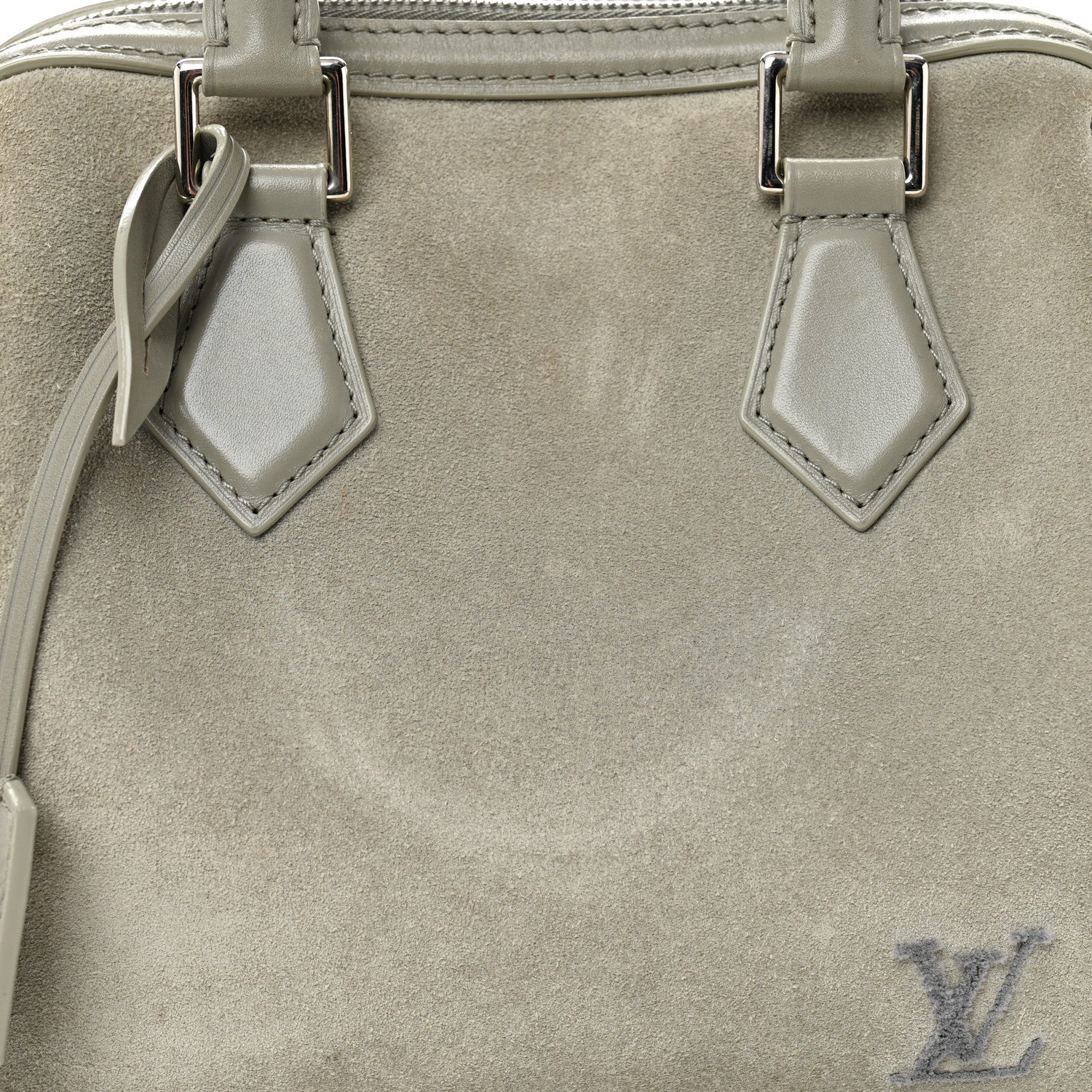 Louis Vuitton Suede Cubic Illusion Speedy Cube PM Grey 1784380