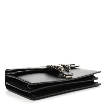 Gucci Pebbled Calfskin Small Dionysus Shoulder Bag Black 4 of 11