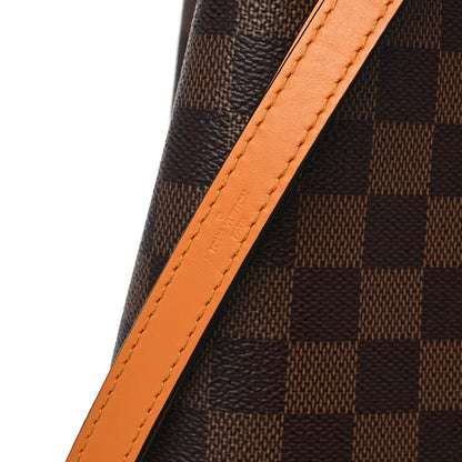 Louis Vuitton Damier Ebene Neonoe MM Safran 7 of 14