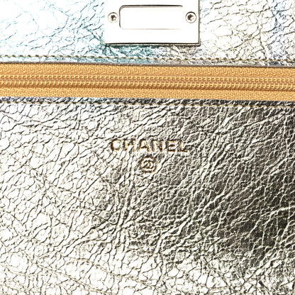 Chanel Metallic Goatskin Quilted 2.55 Reissue Wallet on Chain WOC Multicolor 6 of 13