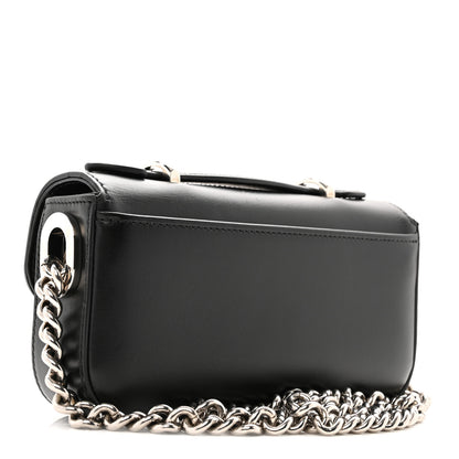 Gucci Senna Calfskin Petite GG Top Handle Shoulder Bag Black 3 of 13