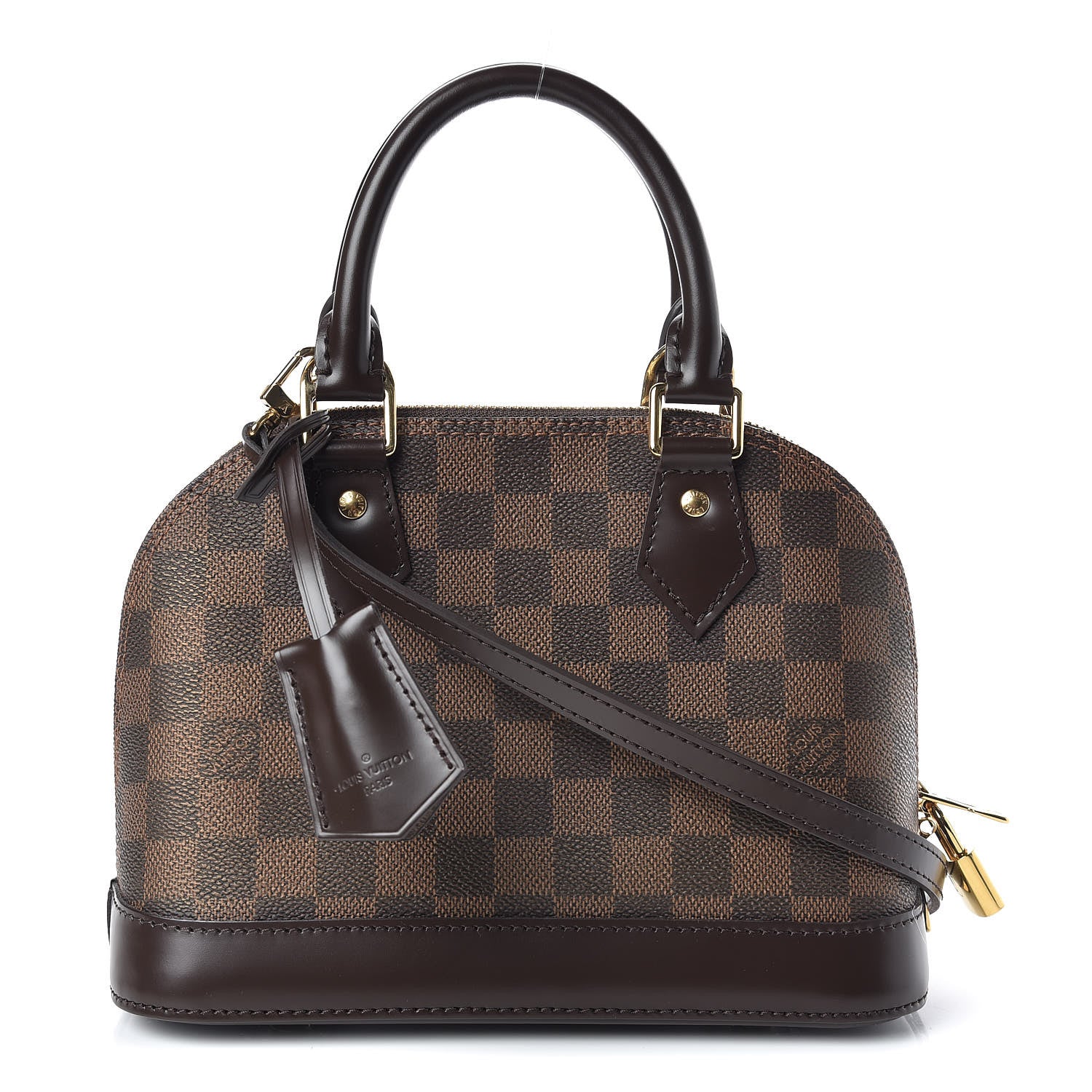 Louis Vuitton Damier Ebene Alma BB 1 of 12