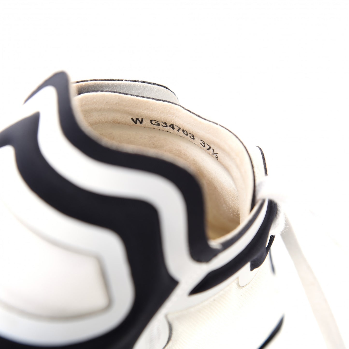 Lycra Womens CC Sneakers 37.5 White Black